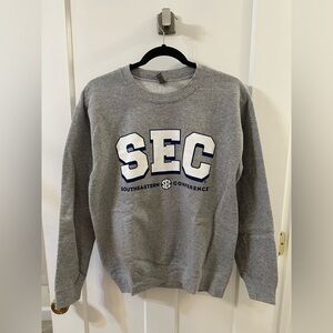 Gildan Gray SEC Crewneck Sweater